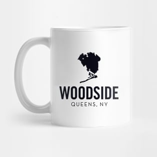 Woodside, Queens - New York (black) Mug